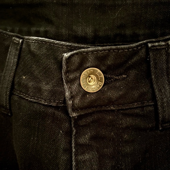 L.L. Bean Dark Blue Straight Leg Jeans - Picture 2 of 7